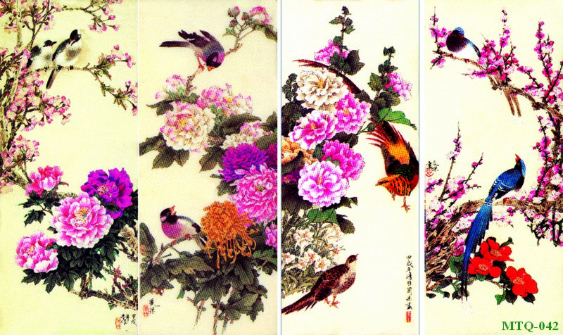 Tranh tứ quý MTQ-042